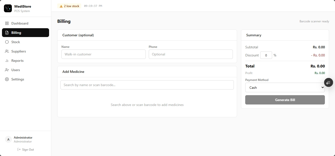 Medistore POS